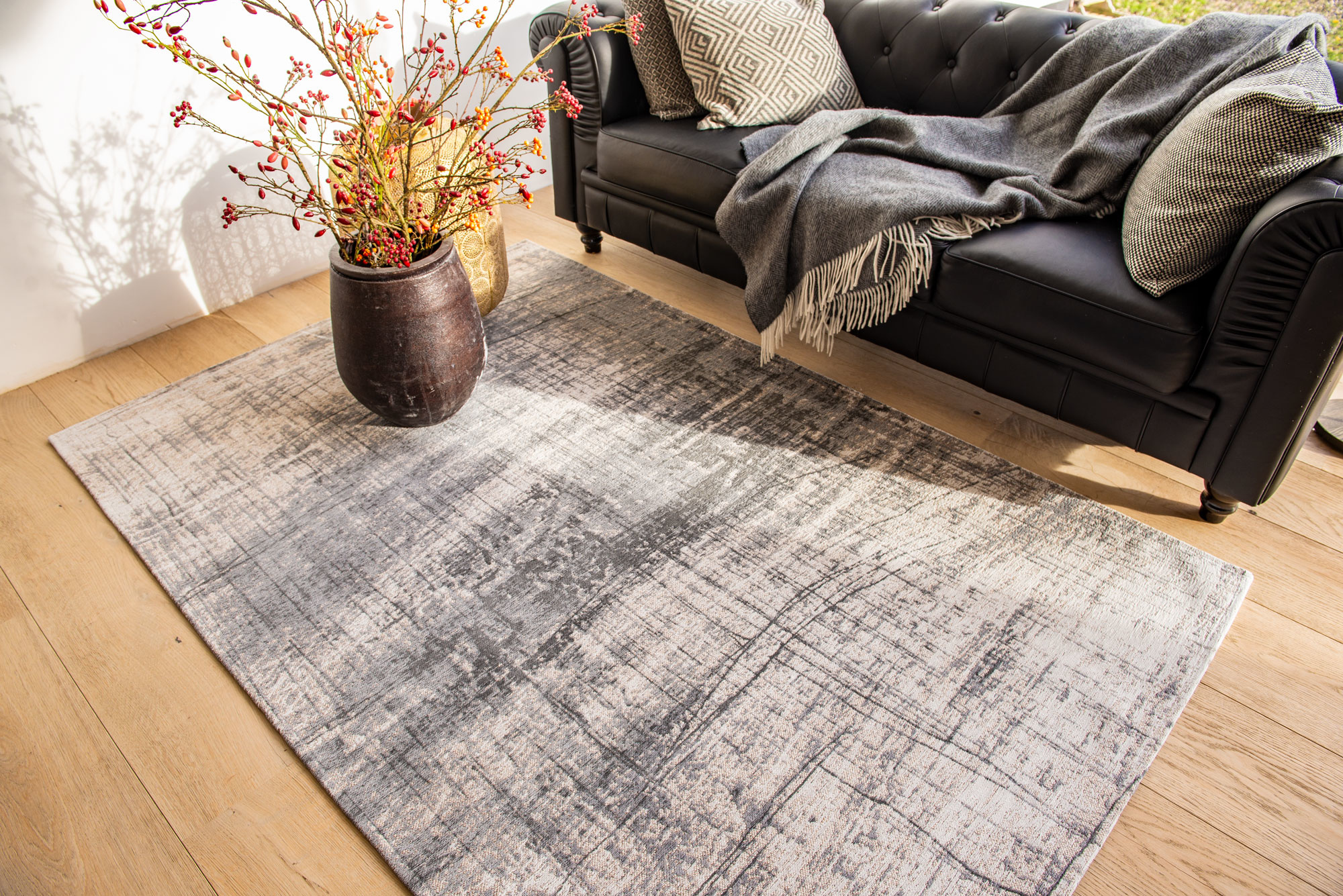 Jersey Stone Rug | Size: 140 × 200 cm