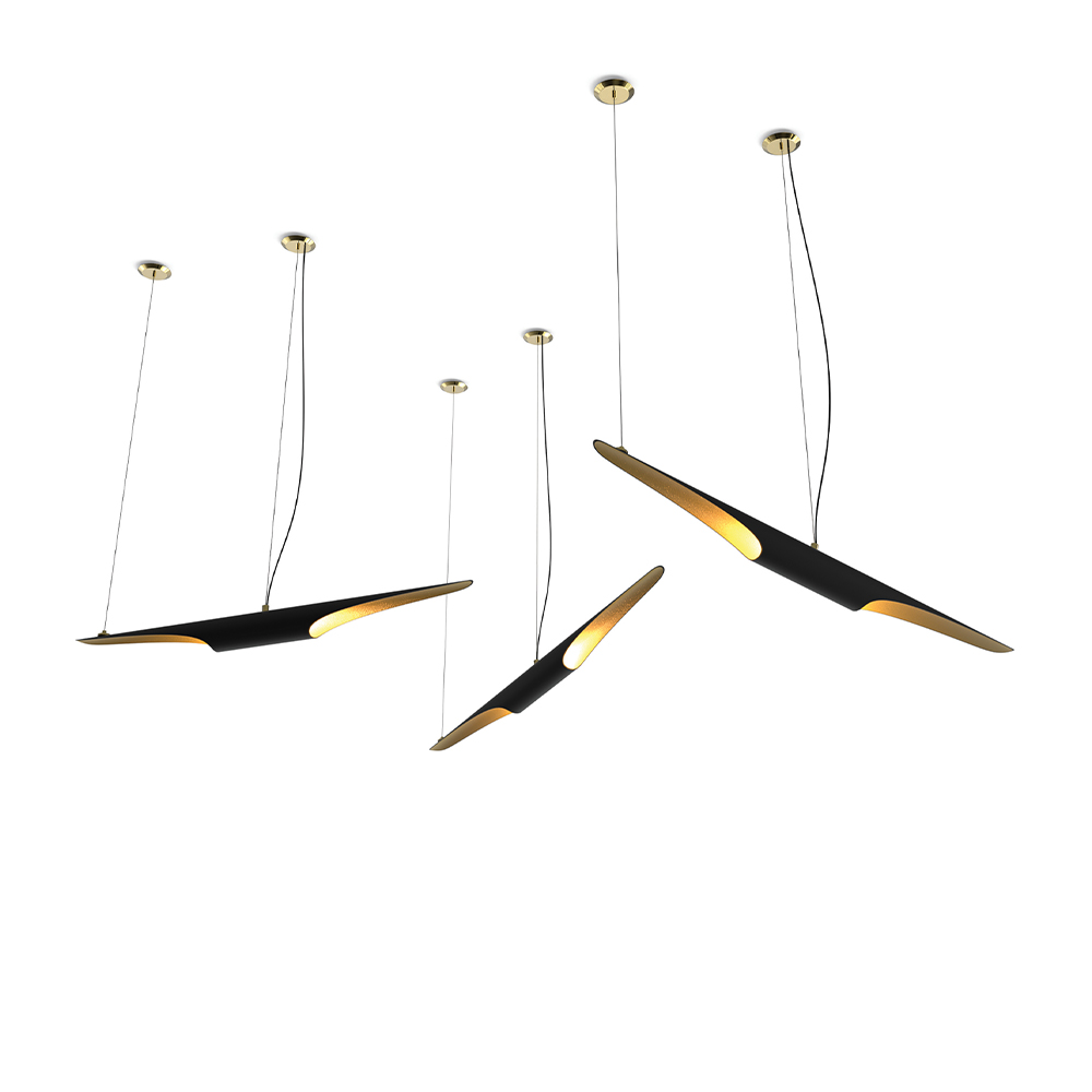 Deep-Tone Suspension Lamp