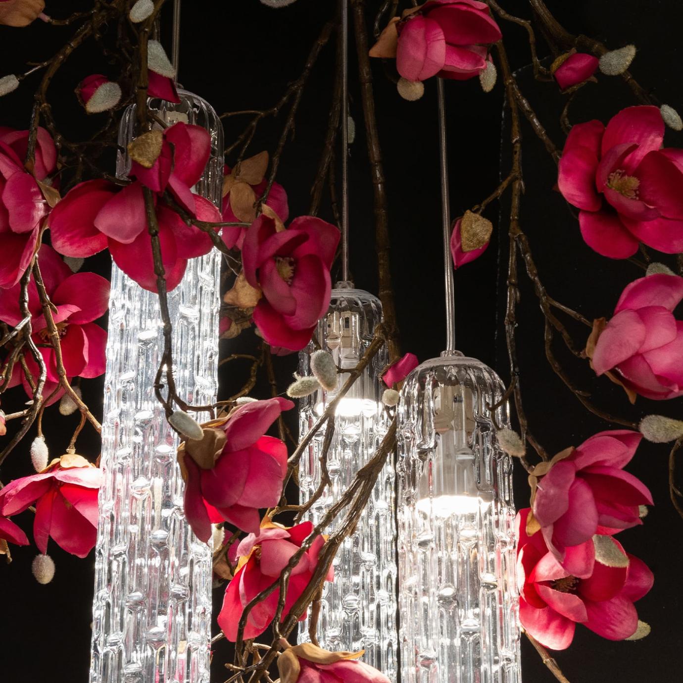 Magnolia Small Round Italian Chandelier