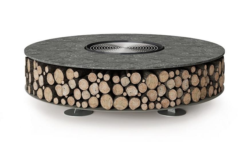 Zero Keramik Fire Pit | Finishing: Arlecchino | Dimensions: Ø 200 cm