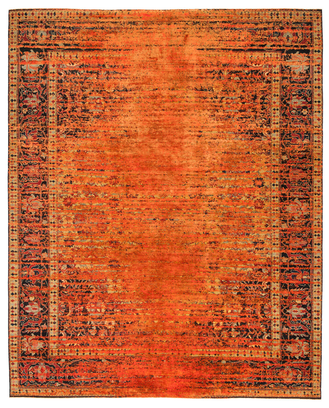 Serapi Queensbury Stomped Reverse Rug | Size: 200 × 300 cm