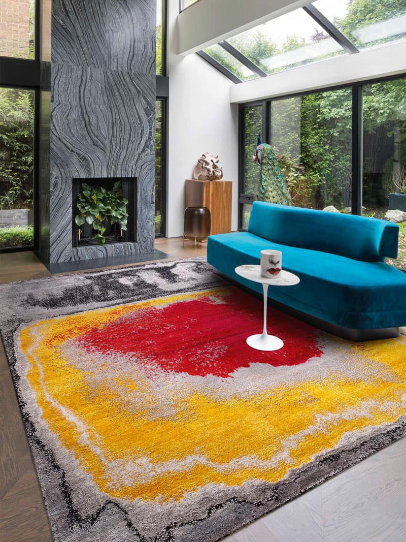 Red Dot Boulevard Rug | Size: 122 × 183 cm