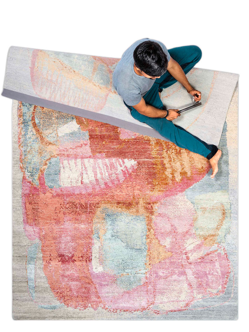 Red Sunset Rug
