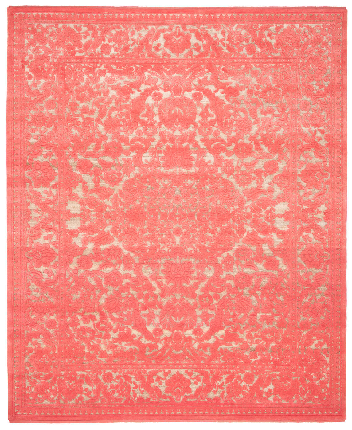 Mauro Angaa Bright Pink Rug | Size: 300 × 400 cm