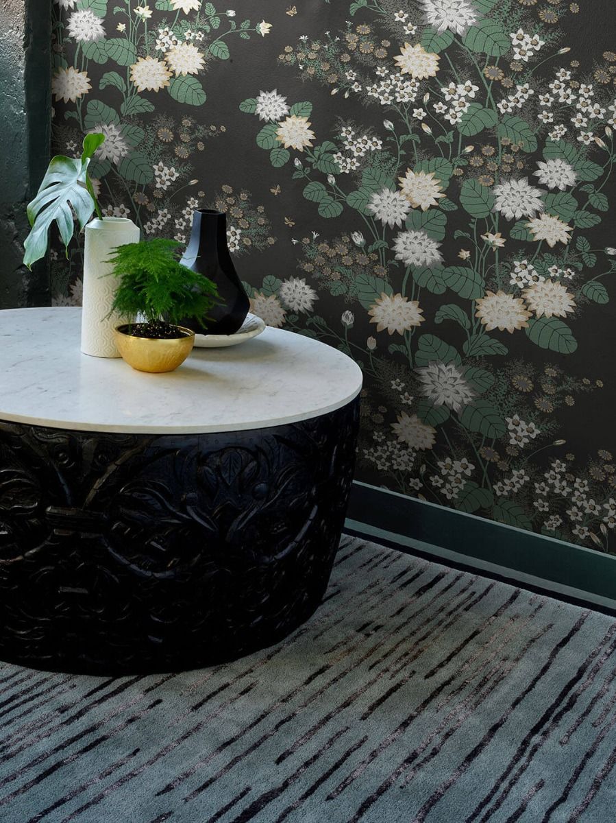 Slub Charcoal Rug | Size: 170 × 240 cm