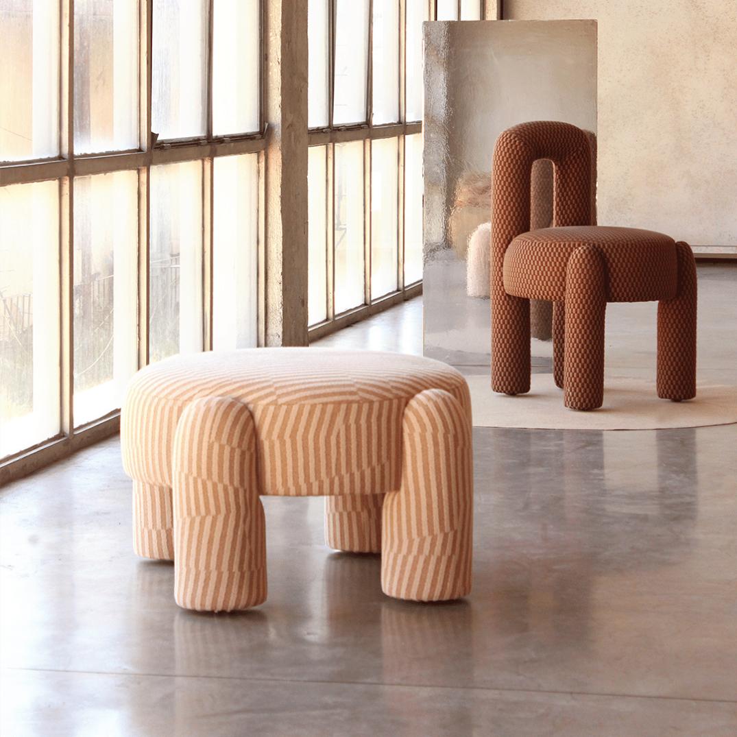 Marlon Crafted Pouf - 2