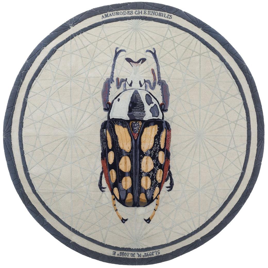 Amaurodes Round Rug