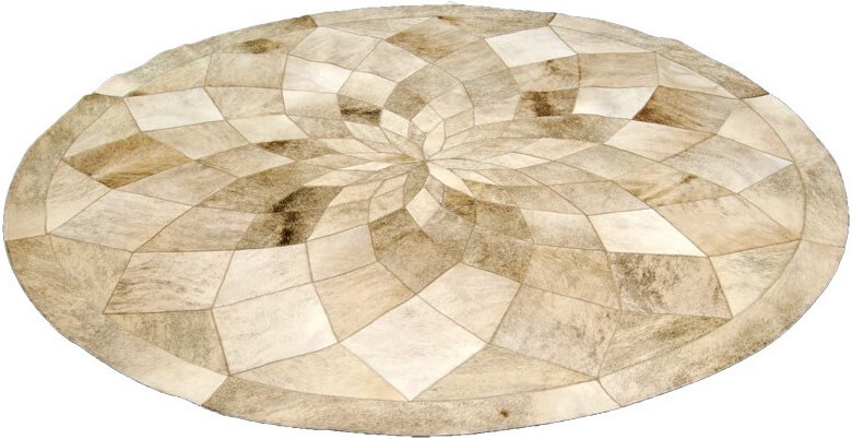 Chariot Cowhide Rug | Size: Ø 210 cm Chariot Cowhide Rug | Size: Ø 210 cm