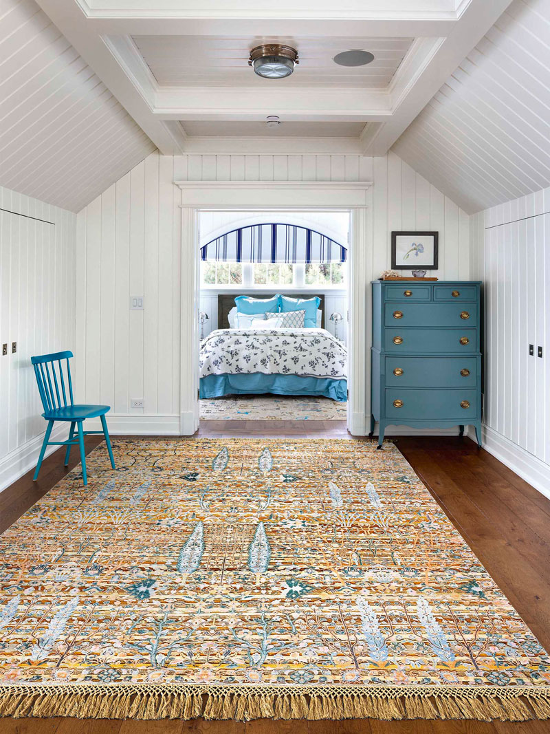 Pine Garden Gold Rug