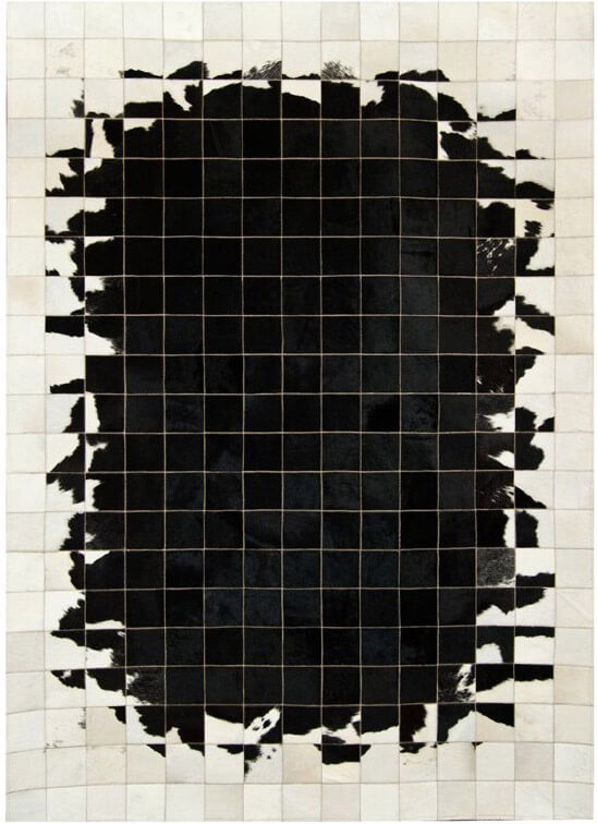 Mosaic Cowhide Rug | Size: 100 × 160 cm