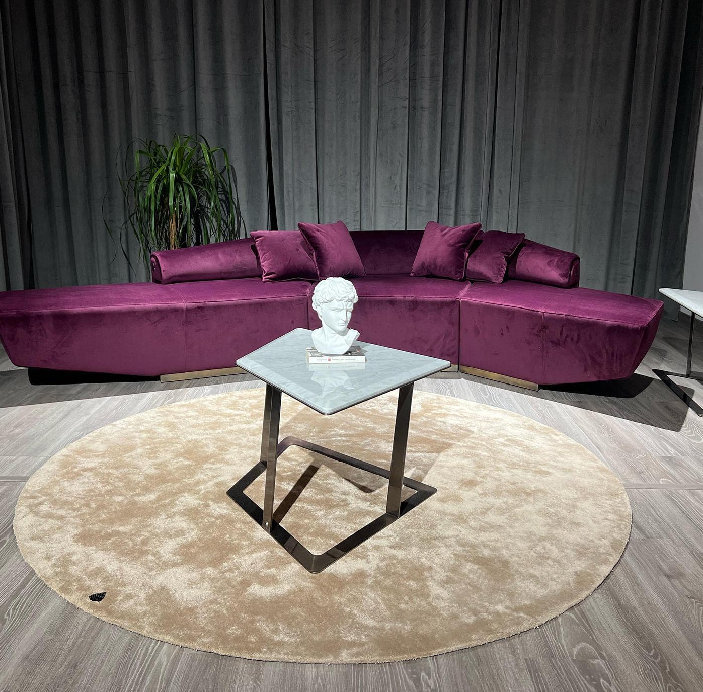 Dubhè Fuchsia Modular Sofa Italian Design