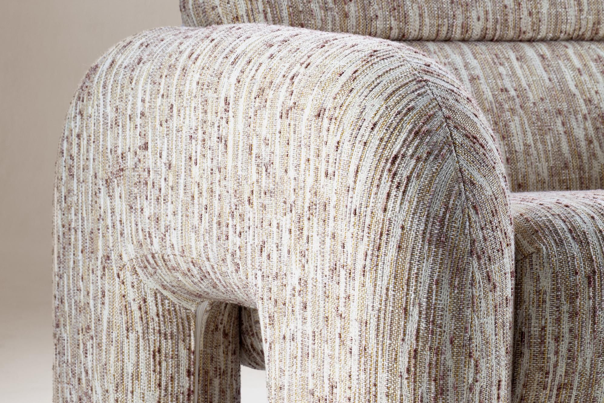 Vertigo Modern Grey Armchair