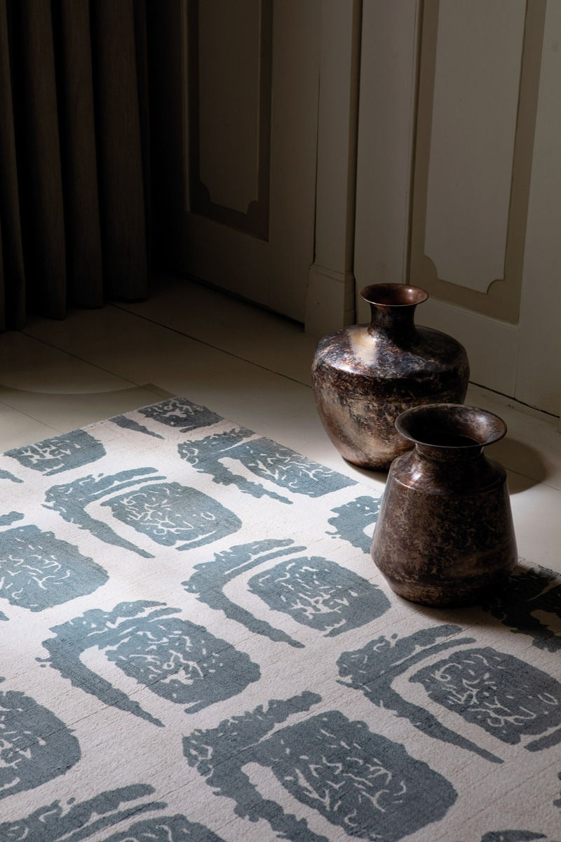 Woodblock Rug