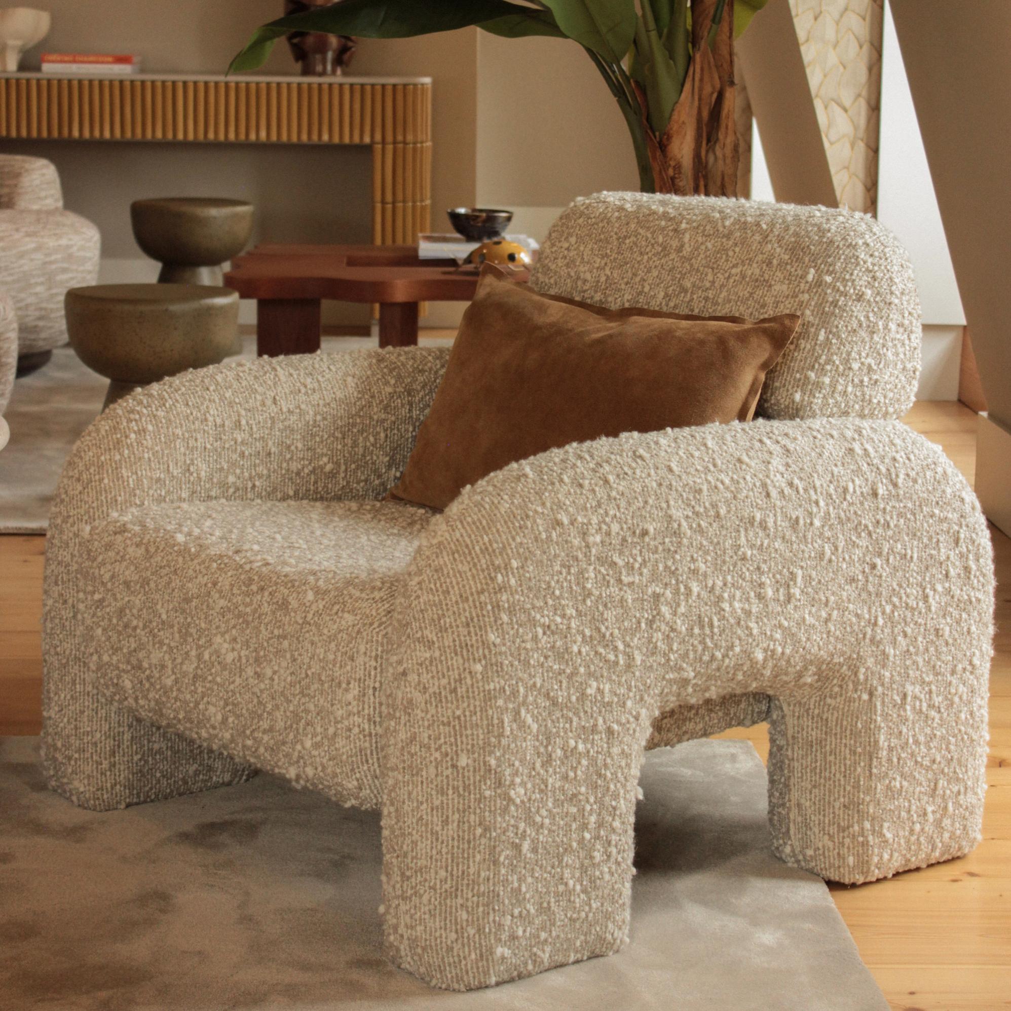 Vertigo Modern Grey Armchair - 2