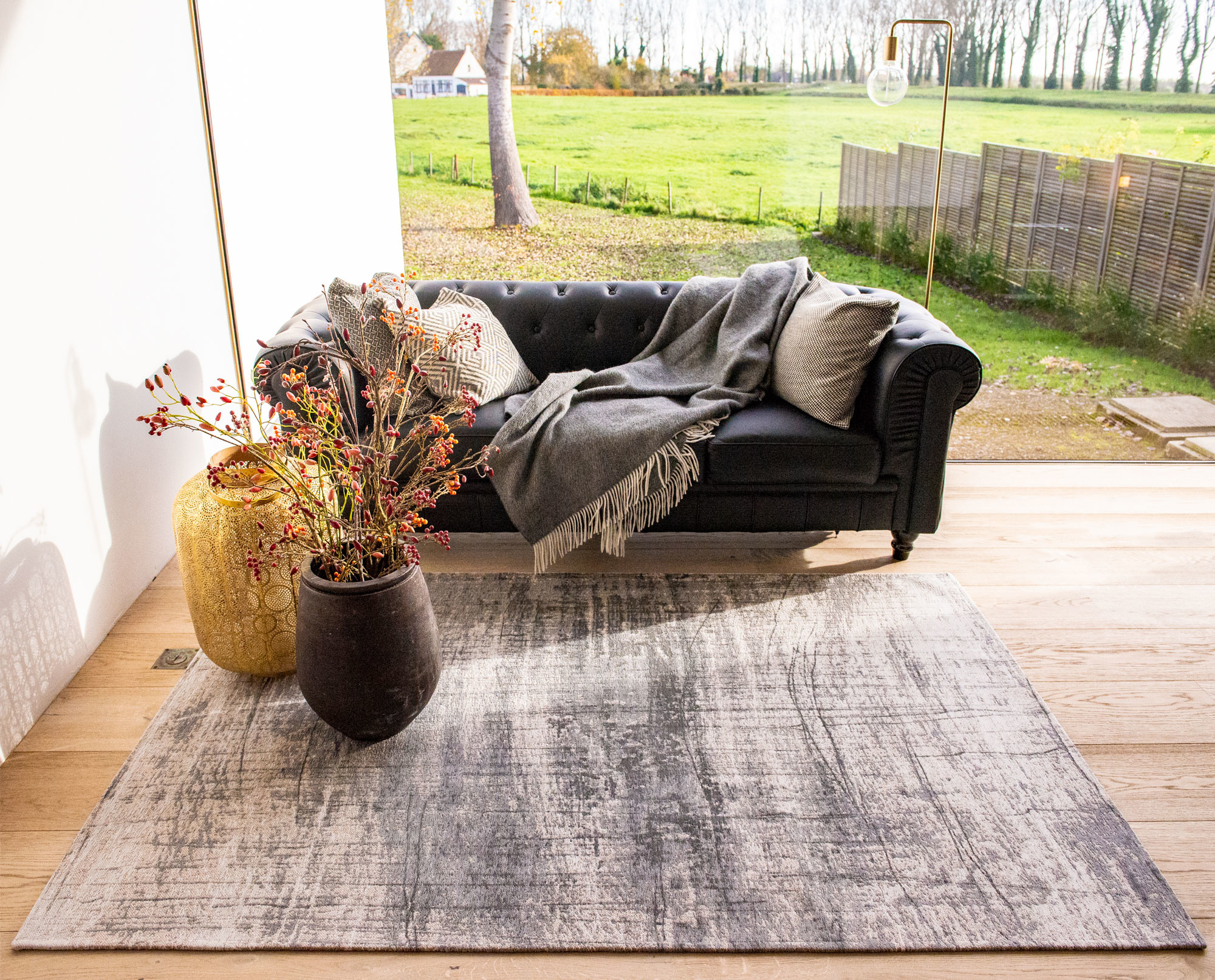 Jersey Stone Rug | Size: 140 × 200 cm