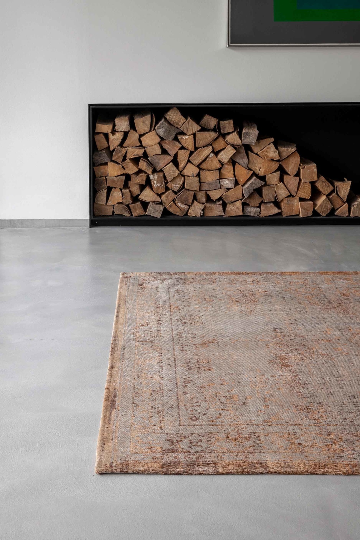 Fading World Salmon Rug