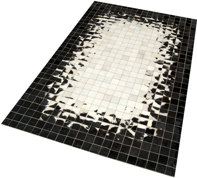 Mosaic Cowhide Rug | Size: 160 × 230 cm