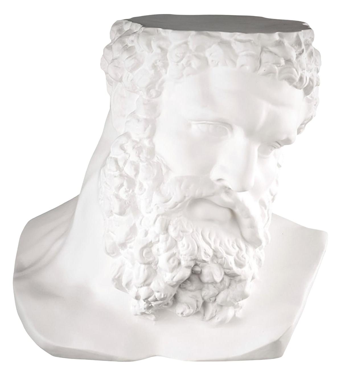Ercole White Bust Sculpture Italian