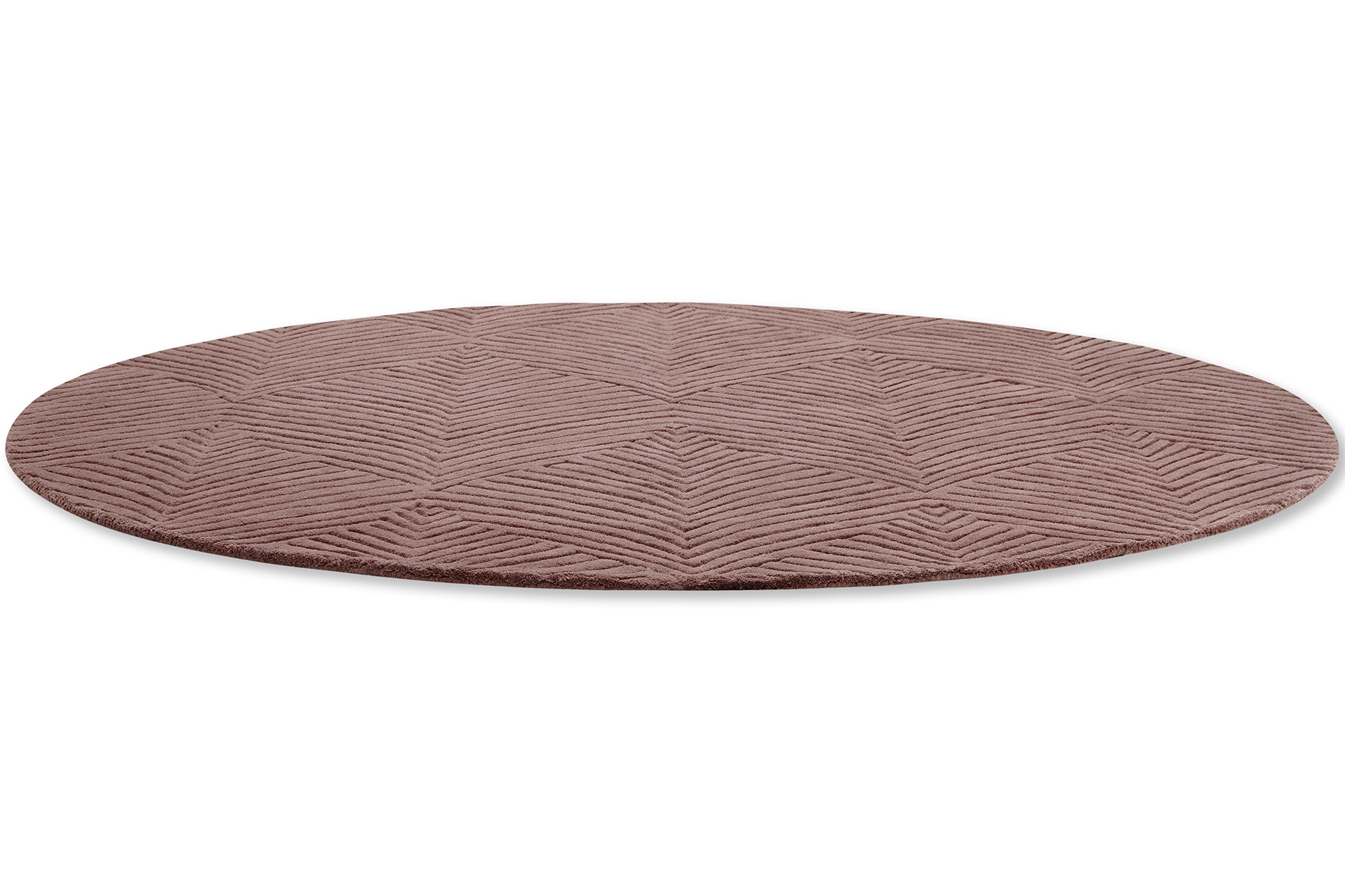 Folia Mink Rug | Size: Ø 200 cm