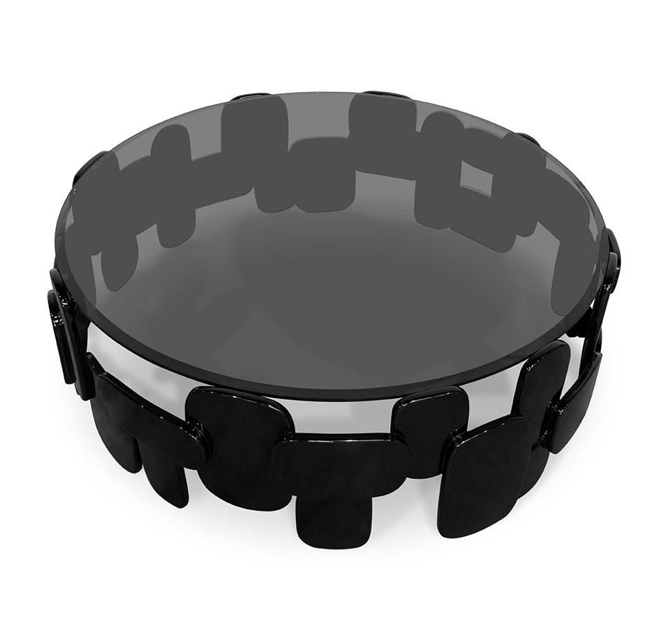 Tribal Stone Center Table