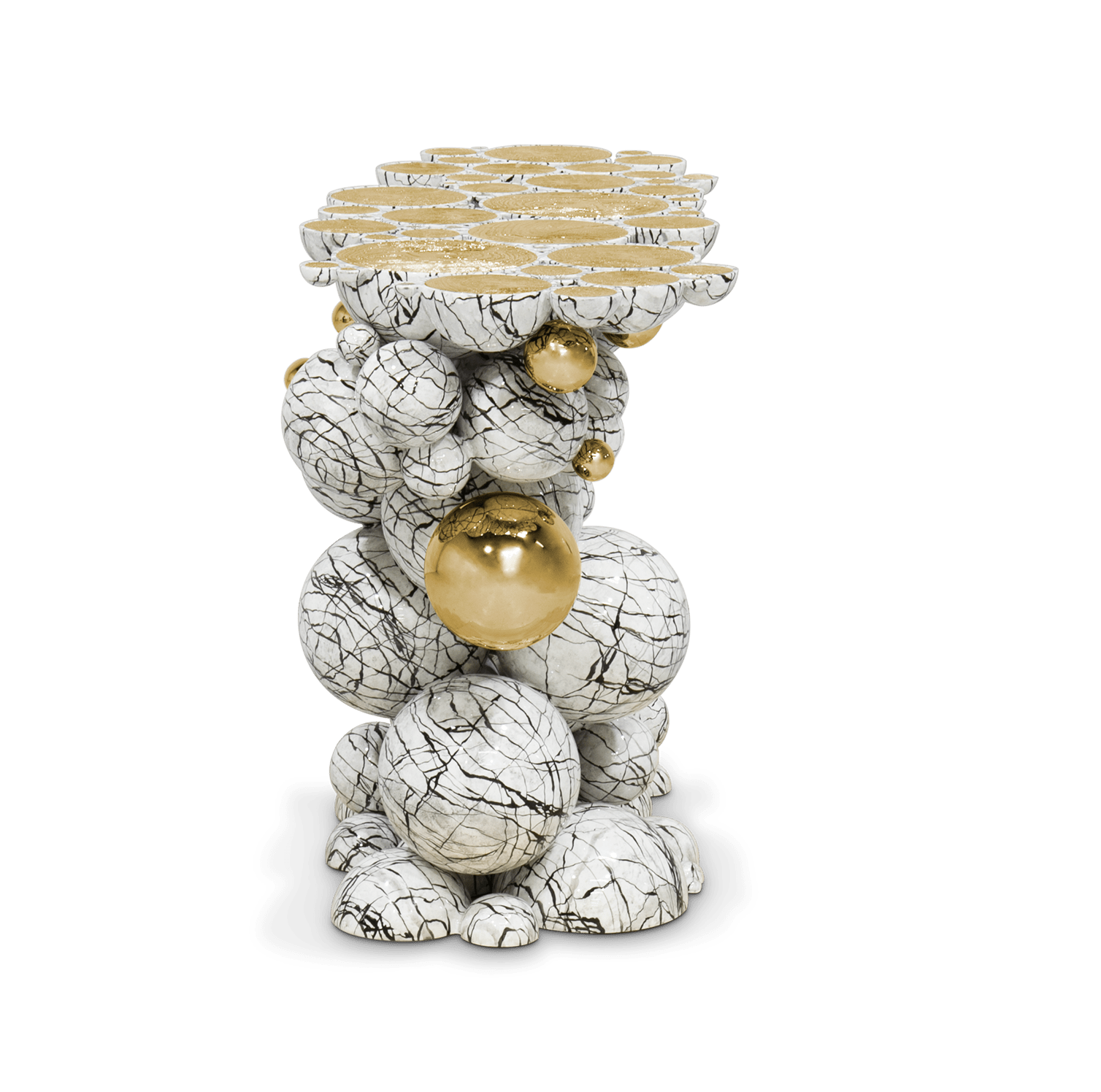 Orbit Faux-Marble Console