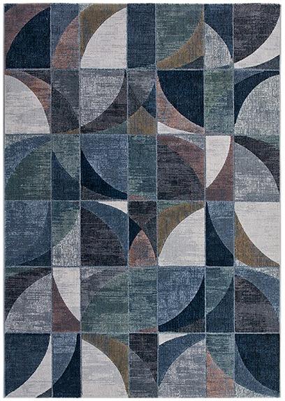 Geometric Machine Woven Rug | Size: 160 × 230 cm