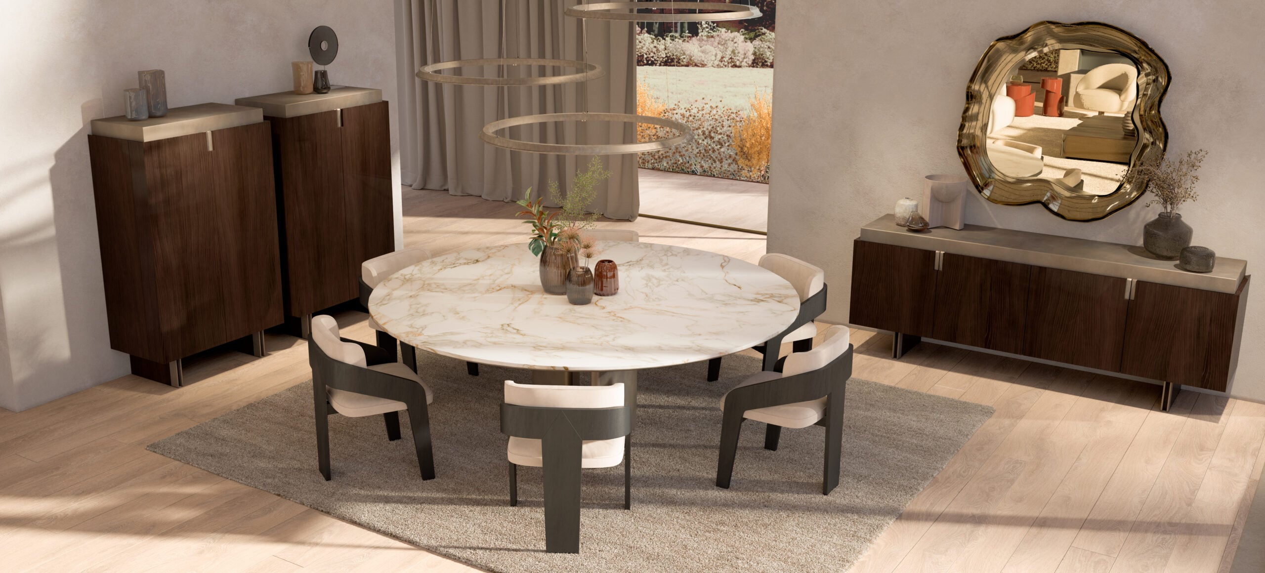 Luxury Round Dining Table