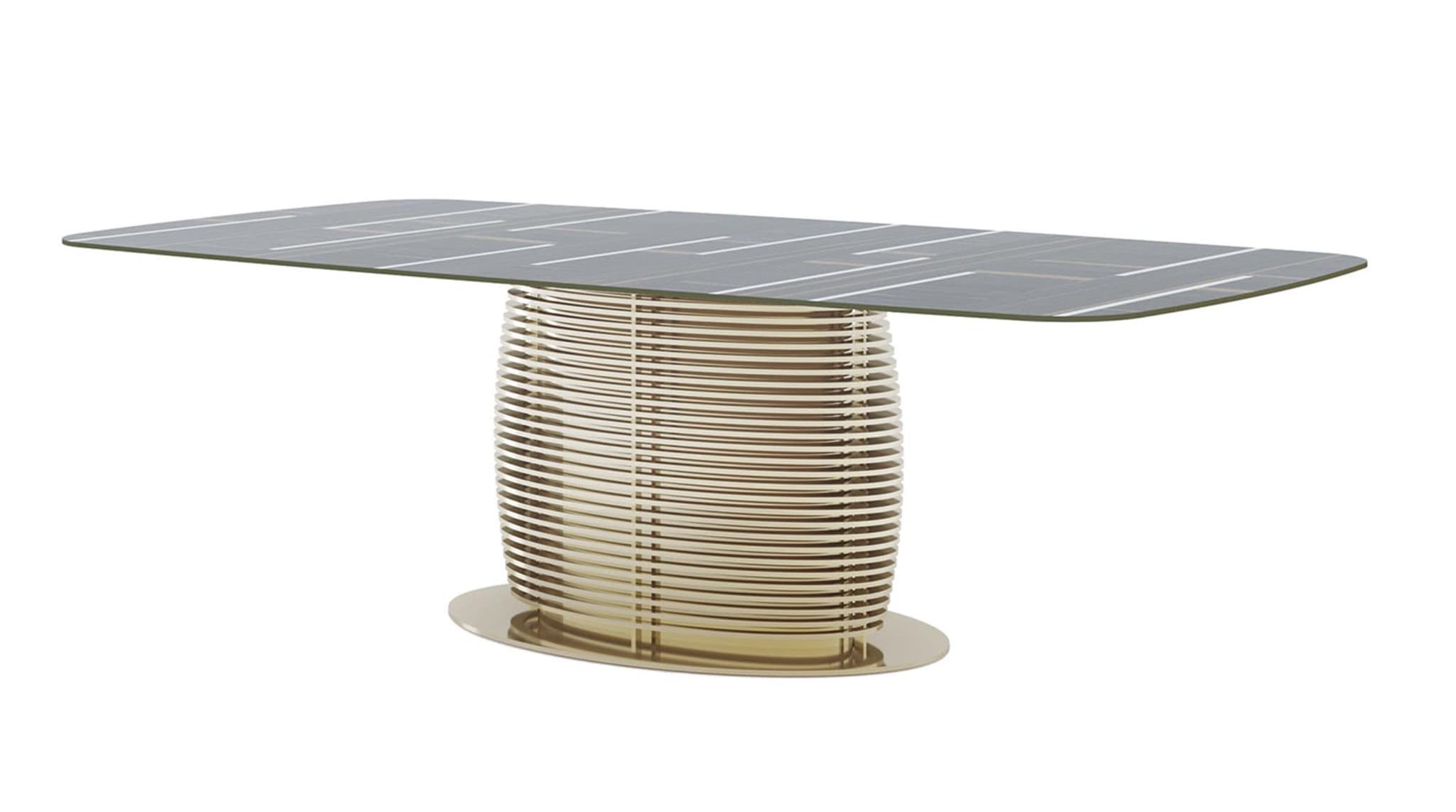 طاولة «أراغورن» | الأبعاد: W 250 × D 130 × H 75 cm طاولة «أراغورن» | الأبعاد: W 250 × D 130 × H 75 cm