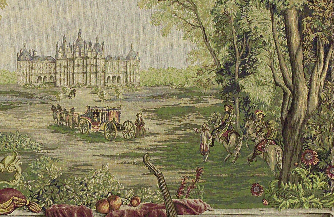 Greenery at the Castle Tapestry