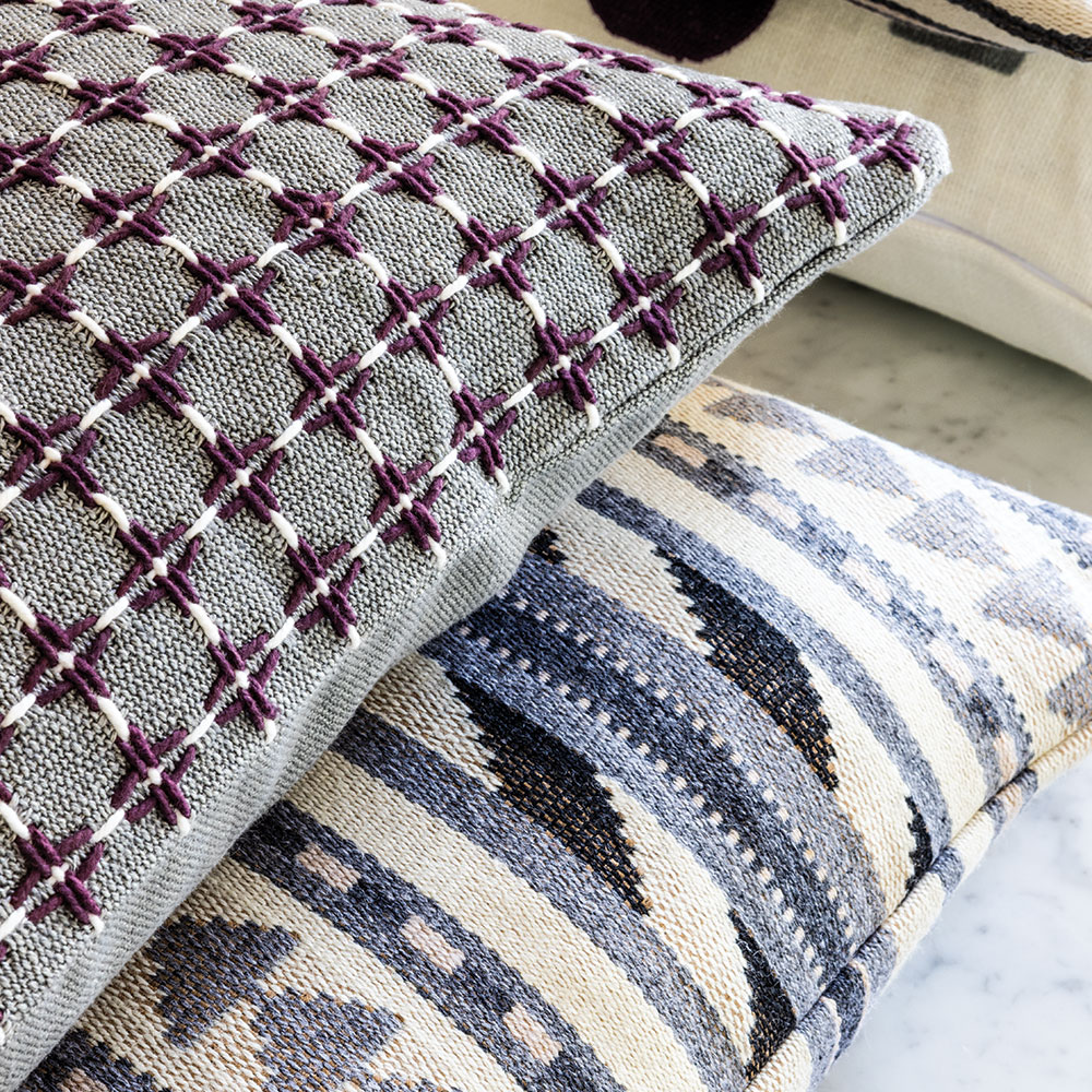 Maliana Aubergine Cushion