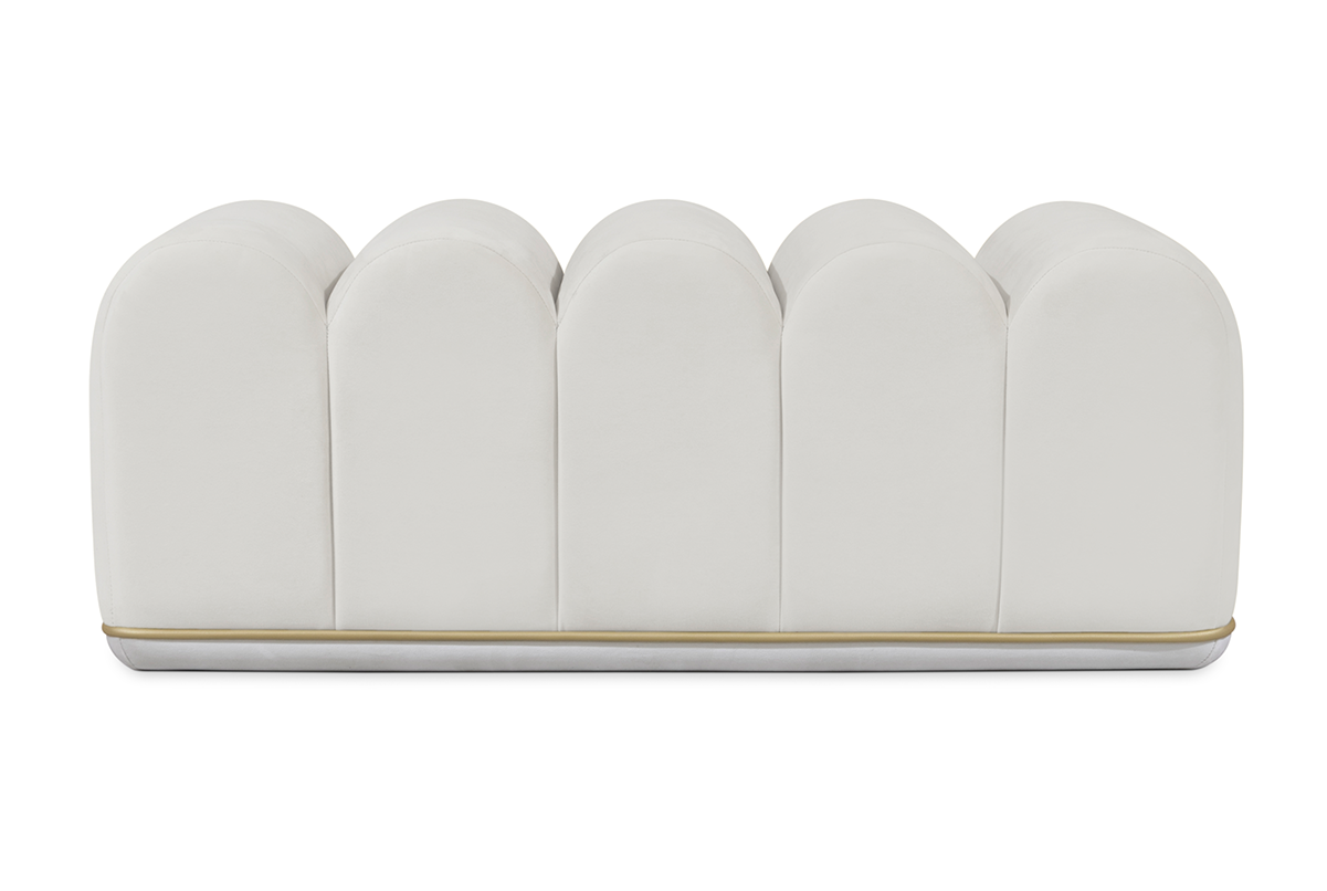 Sweet Swirl Bench (Light Blue)