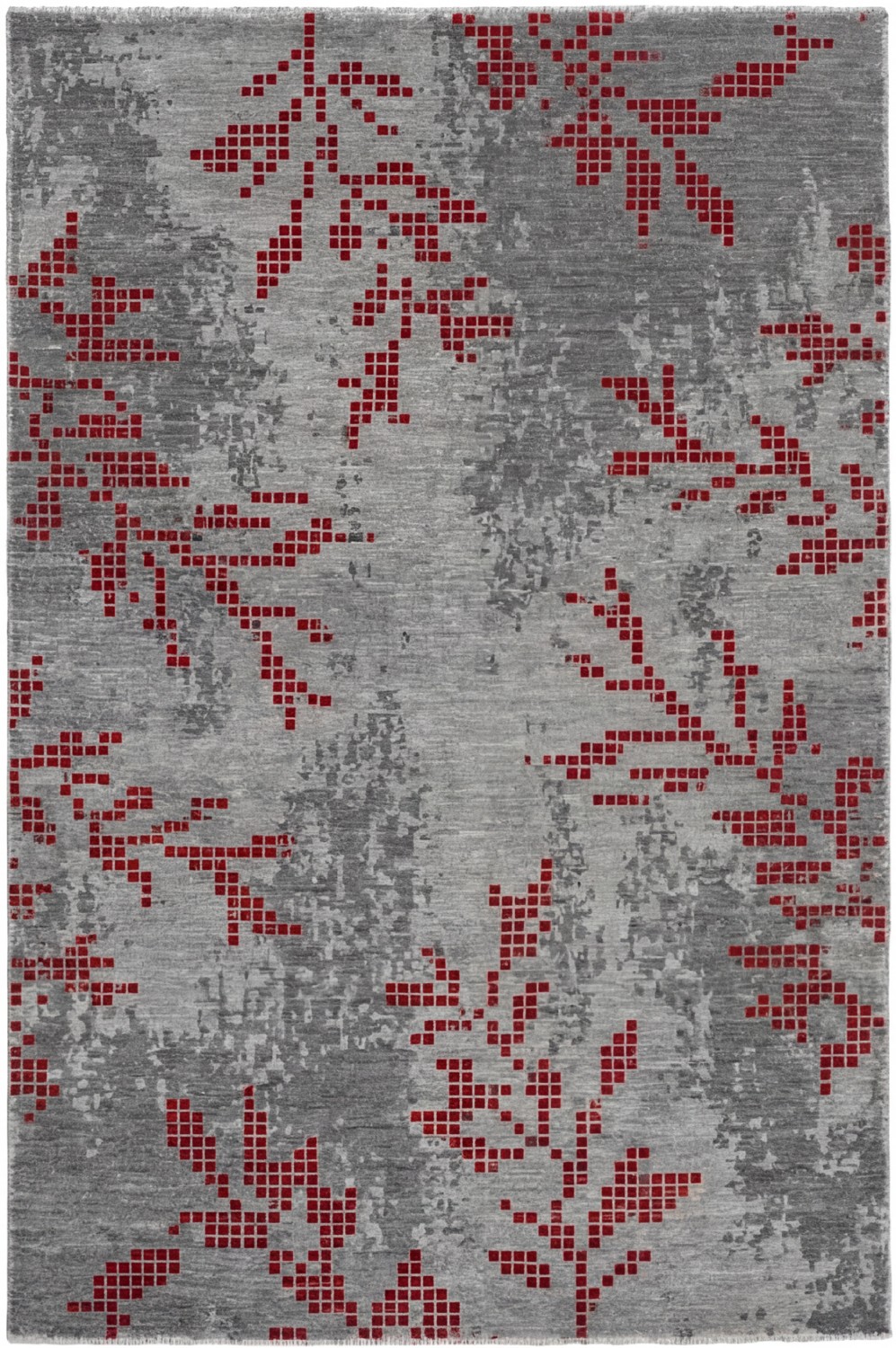 Iron Blossom Handmade Rug