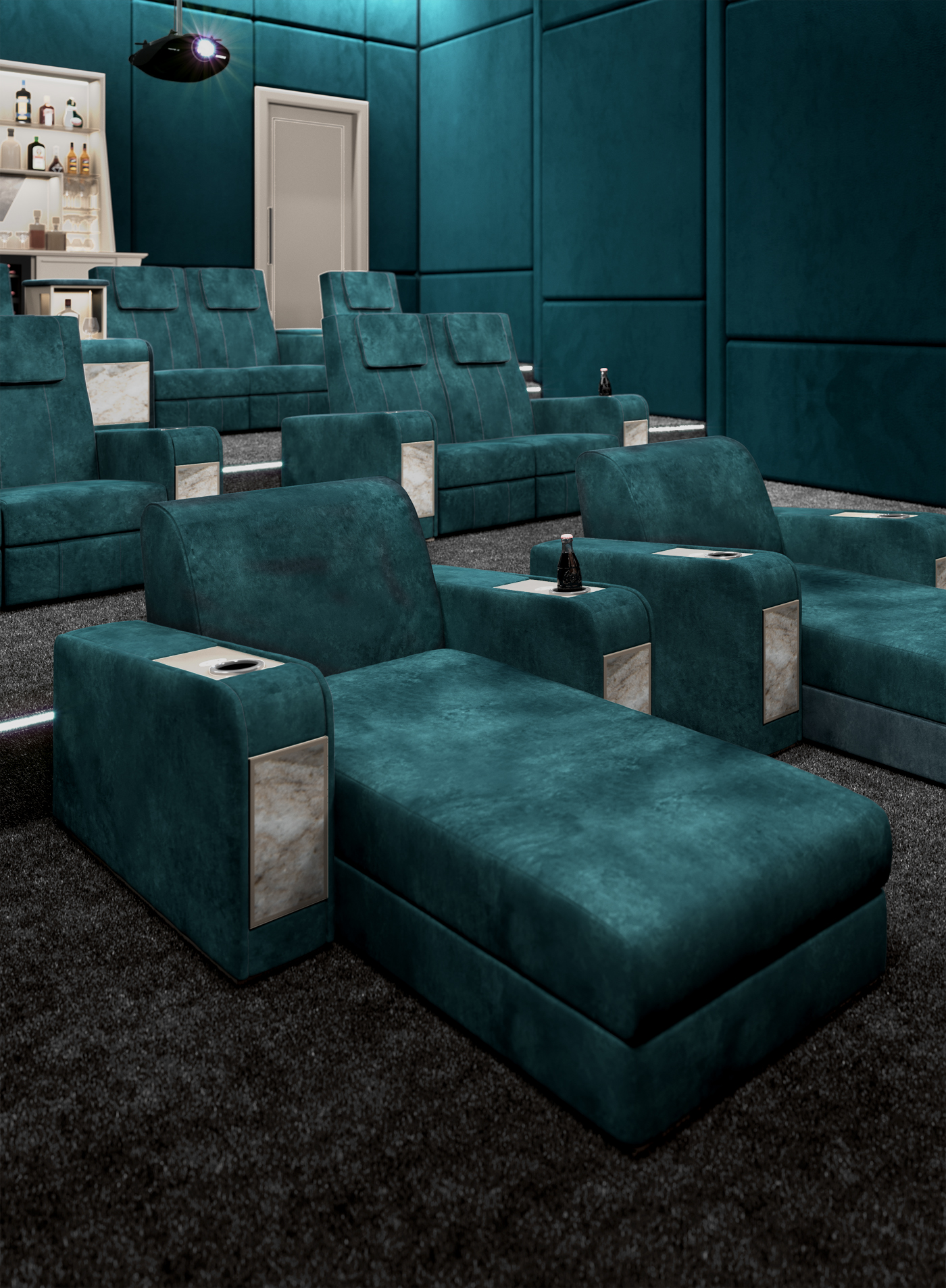 Designer Home Cinema Seating - 4