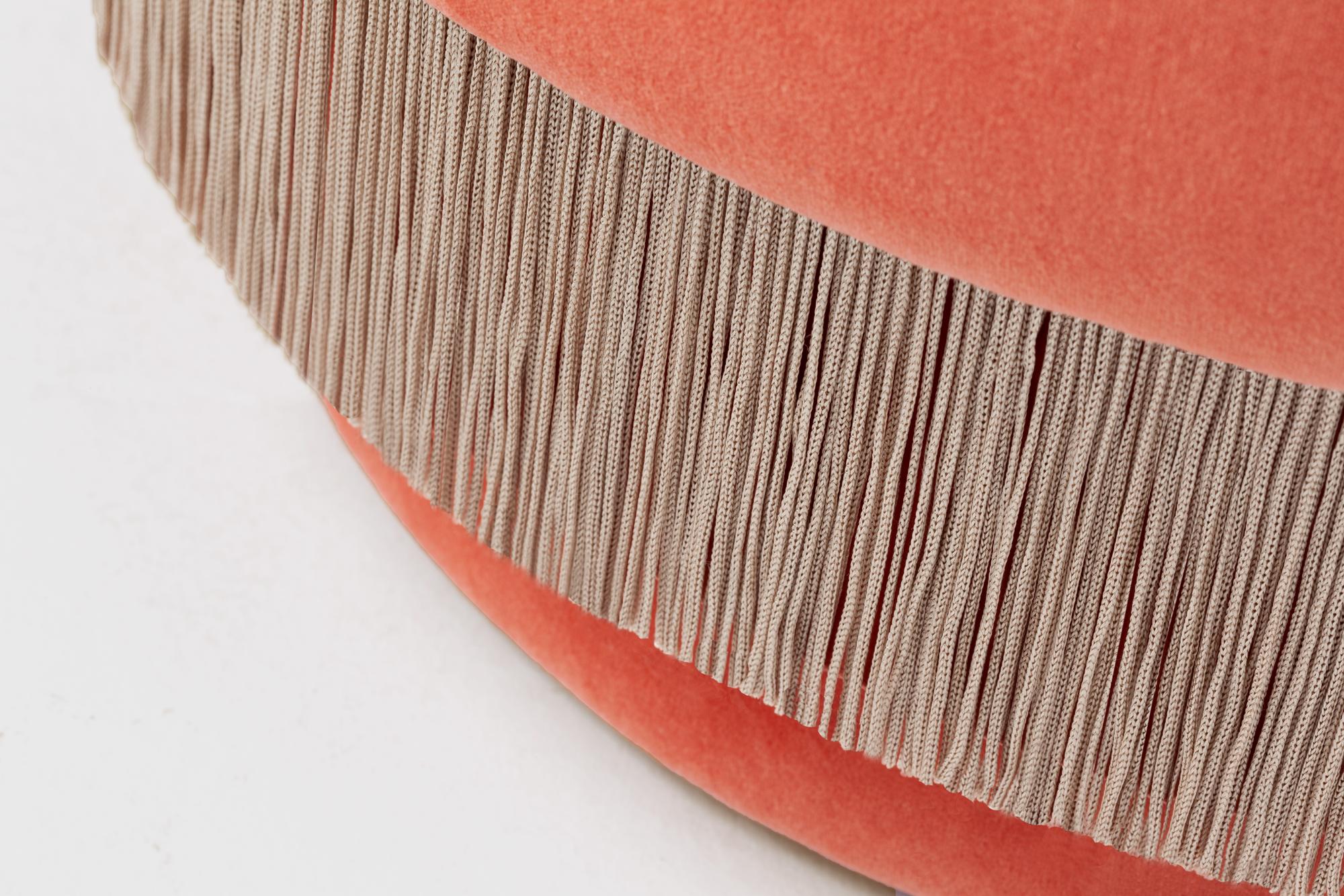 La Folie Crafted Pouf