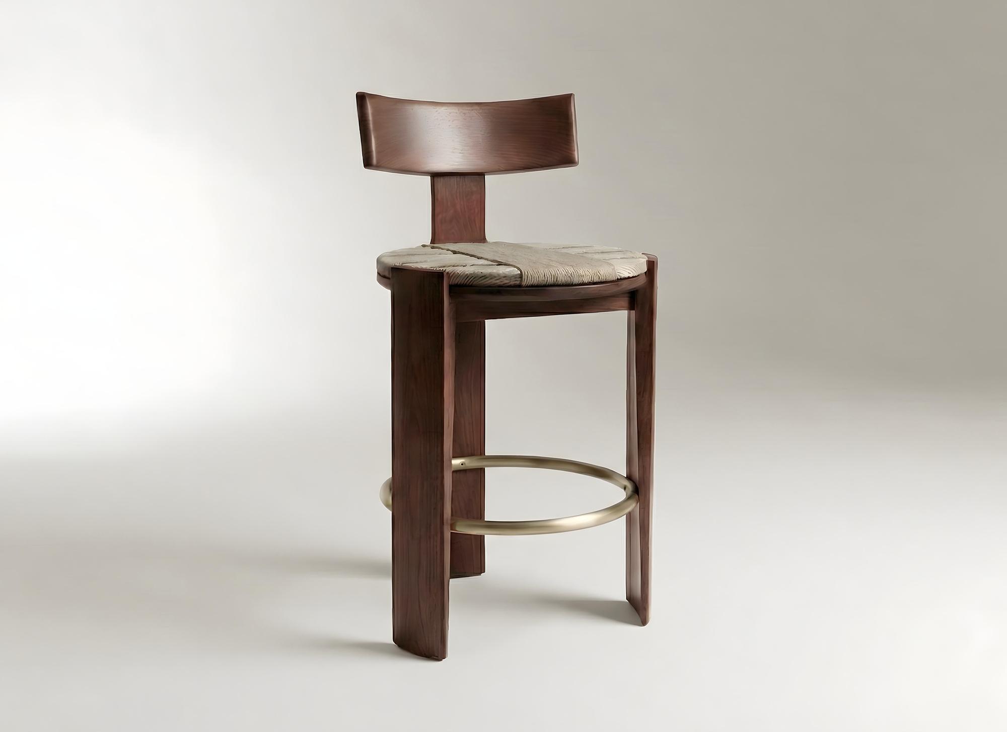 Nest Brown Bar Stool