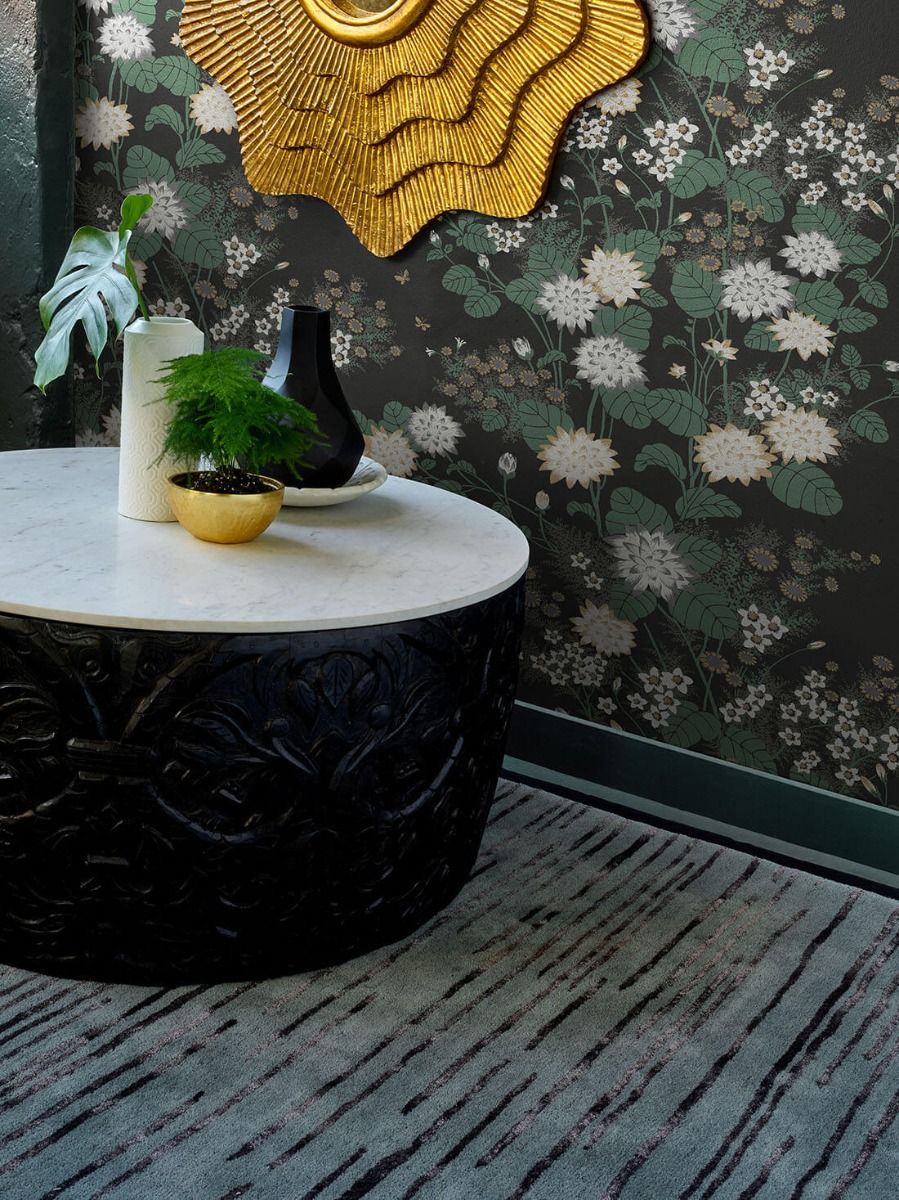 Slub Charcoal Rug | Size: 170 × 240 cm