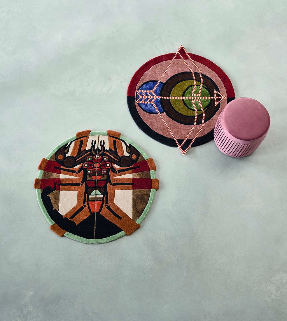 Zodiac Sagittarius Rug | Size: Ø 100 cm