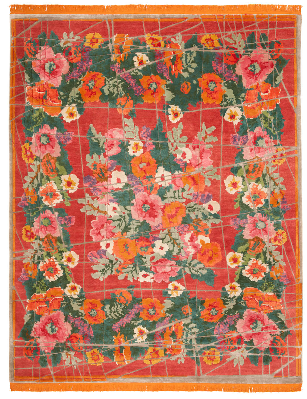 Scarlenka Wrapped Rug