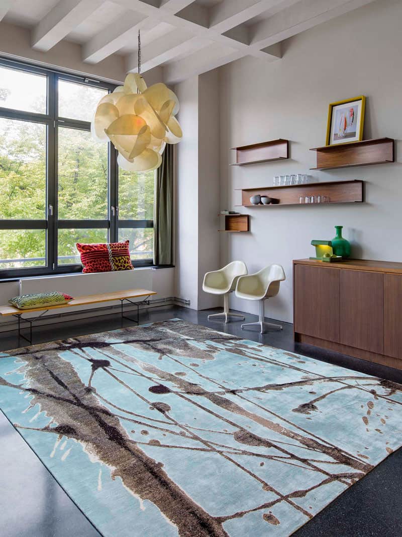 All Natural Handmade Rug | Size: 122 × 183 cm