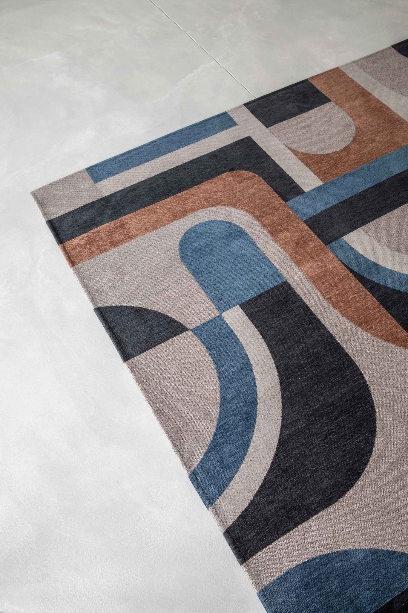 Camel Blue Rug | Size: 170 × 240 cm