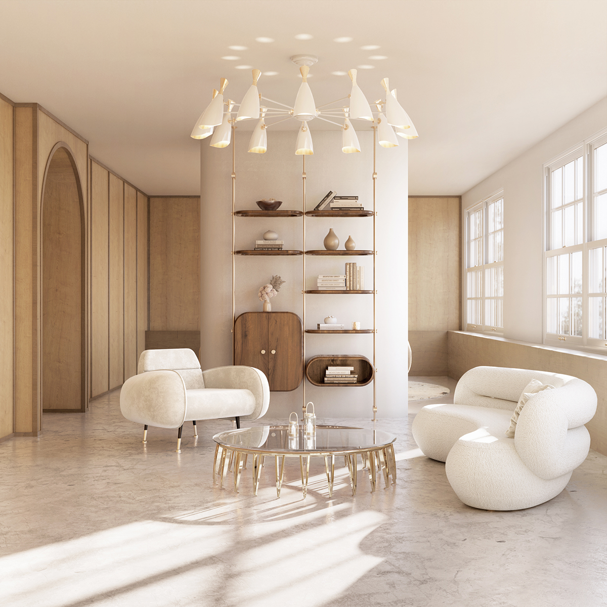 Noble Round Suspension Lamp