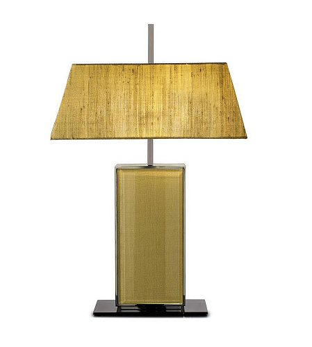 Grandeur Metal & Glass Table Lamp
