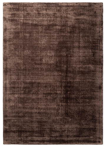 Trendy Shiny Taupe Hand-Crafted Rug