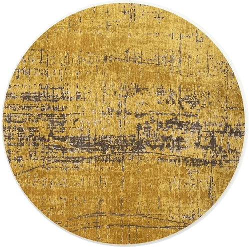 Liberty Gold Round Rug