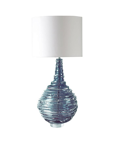 Matilda  Steel Blue Table Lamp