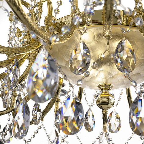 Classic Gold Crystal Chandelier