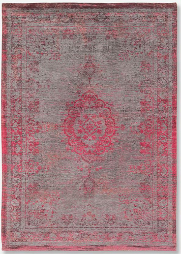 Vintage Style Pink Flash Rug