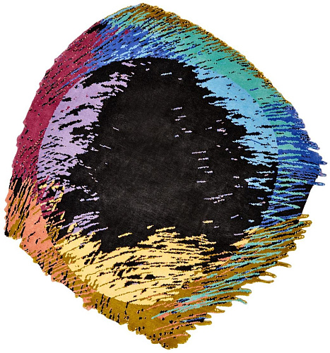 Disappearing Spectrum Irregular Rug