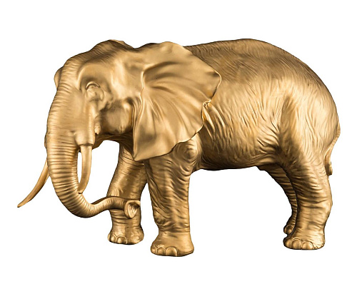 Elephant Gold Italian Sculpture