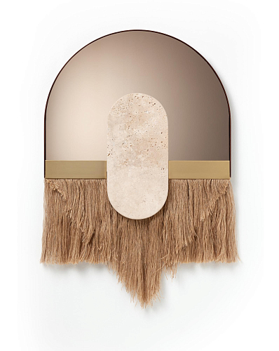 Souk Ecru Cream Mirror